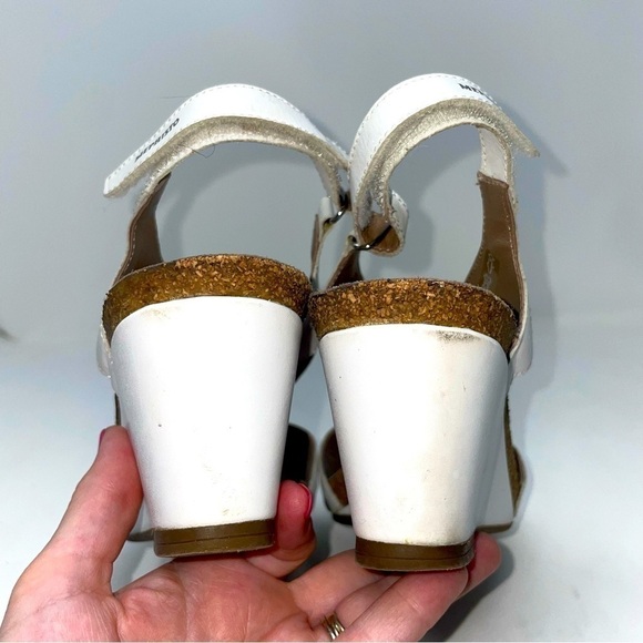 Mephisto White Leather Slingback Sandals – Size 38 (US 7.5–8) - Picture 7 of 11